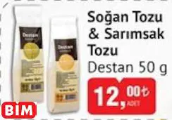 DESTAN SOĞAN TOZU & SARIMSAK TOZU